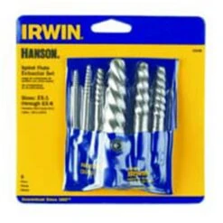 Irwin 6-Pieces Set 1-6 Spiral Screw Extractor