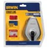 Irwin Industrial 1932881 100 Ft. Strait-Line Chalk Line & Reel Set; Red