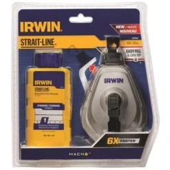 Irwin Industrial 1932889 100 Ft. Mach 6 Chalk Reel & Chalk Combo