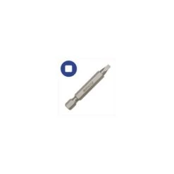 IRWIN 93231 Power Bit, #2 Drive, Square Recess Drive, 1/4 In Shank, Hex Shank, S2 Steel