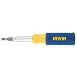 Irwin Phillips, Robertson Square Recess, Slotted Bit 6 In, Drive Size: 1/4 In, 5/16 In, 3/8 In