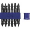 Irwin Insert Bit, Power, Dbl End, Hex Shank, PK6