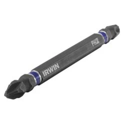 Irwin Insert Bit, Power, Double End, Hex Shank