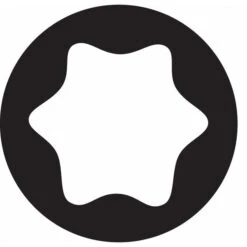 Irwin Torsion Bit, SAE, 1/4", Hex, T9, 1", S2 Steel