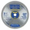 Irwin 7 1/4", 68-Teeth Circular Saw Blade, PK5