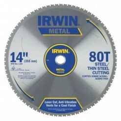 Irwin 14", 80-Teeth Circular Saw Blade