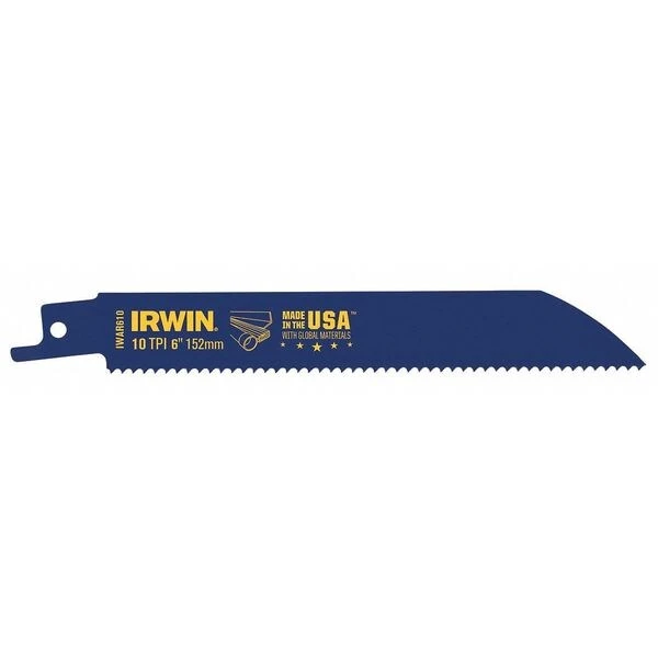 Irwin 6" L X 10 TPI General Purpose Cutting Bi-metal