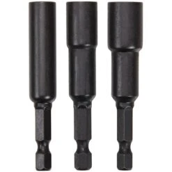 Irwin Nutsetter Set, Steel, Impact Rated, PK3