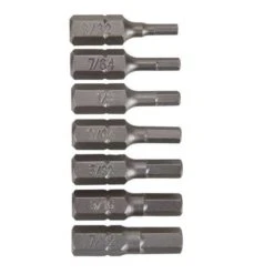 Irwin Screwdriver Bit Set, 7 No. Of Pieces