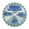 Irwin 8-1/4", 24-Teeth Circular Saw Blade, Steel