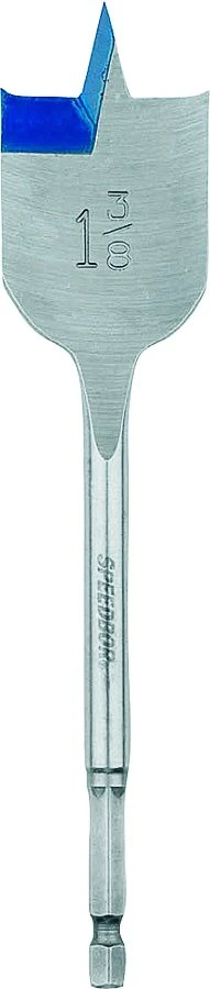 Irwin 1-3/8 X 6-Inch Carbon Steel Woodboring Spade Bit