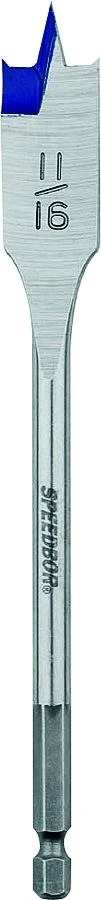 Irwin 11/16 X 6-Inch Carbon Steel Woodboring Spade Bit