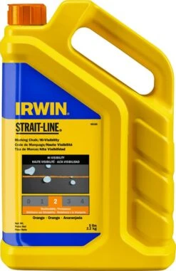 Irwin 5-Pound Orange Powder Hi-Visibility Marking Chalk Refill